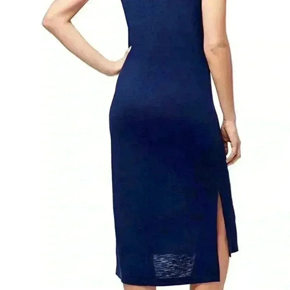 Jessica Simpson midi dress, Navy, Small, NWT. - Picture 2 of 3